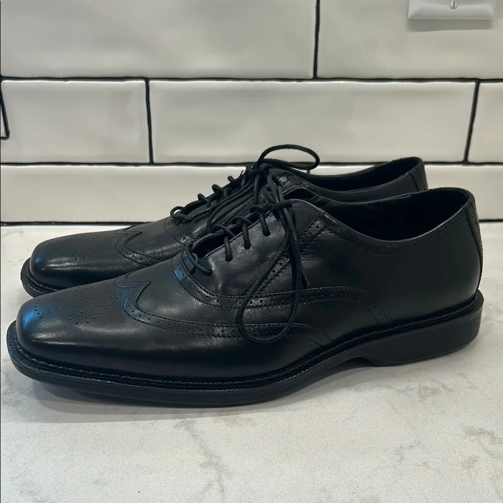 Red Wing Baxter 4790 Oxfords Black Wing Tip Leather Size 11